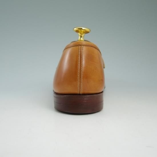 極上★クロケット&ジョーンズ UK7/US7.5D 【★ブルックスブラザーズ別注品】Peal&co/BROOKS BROTHERS/ローファー/Crockett&Jones★b242