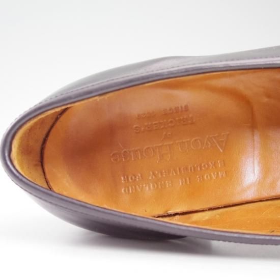 極上★トリッカーズ 7.5E 【★エーボンハウス/AVON HOUSE別注('70〜'80s)】3548/コインローファー/Tricker's★b243