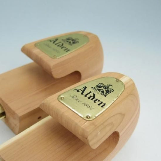 美品★オールデン Mサイズ /【ロチェスター製★ 純正シューツリー/木製シューキーパー/ROCHESTER】ALDEN★b244