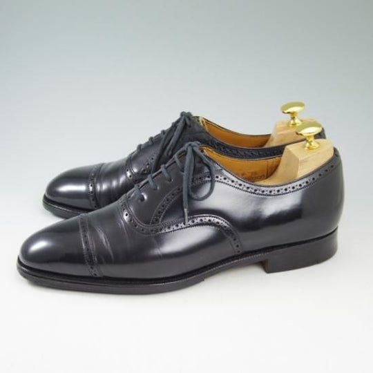 美品★チャーチ 70F/UK7【★ブックバインダーカーフ/73ラスト】ルゲート/LEGATE/旧チャーチ/3都市ロゴ/クォーターブローグ/Church's★b245