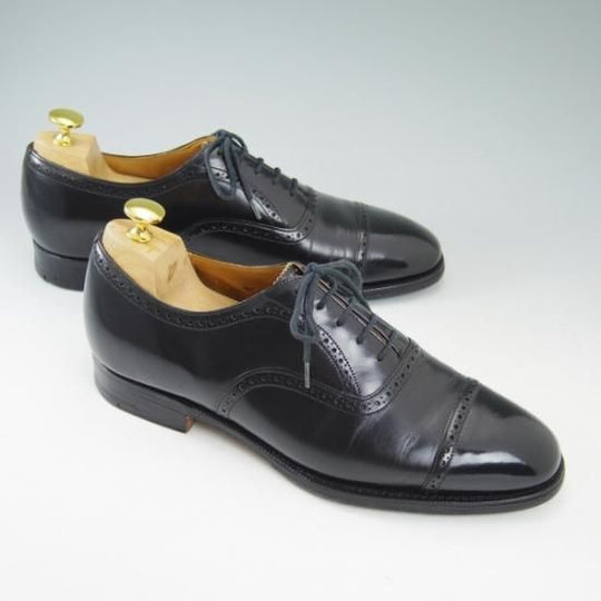 美品★チャーチ 70F/UK7【★ブックバインダーカーフ/73ラスト】ルゲート/LEGATE/旧チャーチ/3都市ロゴ/クォーターブローグ/Church's★b245