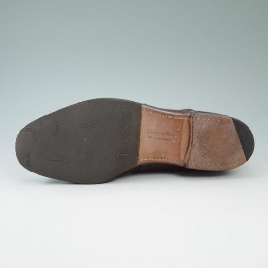 美品★チャーチ 70F/UK7【★ブックバインダーカーフ/73ラスト】WESTBURY/旧チャーチ/3都市ロゴ/モンクストラップ/Church's★b246