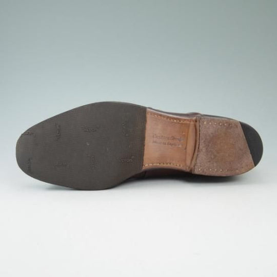 美品★チャーチ 70F/UK7【★ブックバインダーカーフ/73ラスト】WESTBURY/旧チャーチ/3都市ロゴ/モンクストラップ/Church's★b246