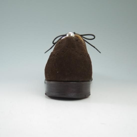 極上★チャーチ 70F/UK7【★ディプロマット似寄りモデル/73ラスト】Perth/パース/スエード/セミブローグ/DIPLOMAT/Church's★b247