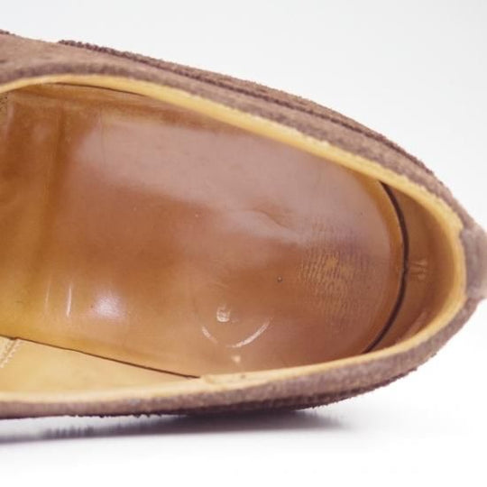 極上★チャーチ 70F/UK7【★ディプロマット似寄りモデル/73ラスト】Perth/パース/スエード/セミブローグ/DIPLOMAT/Church's★b247