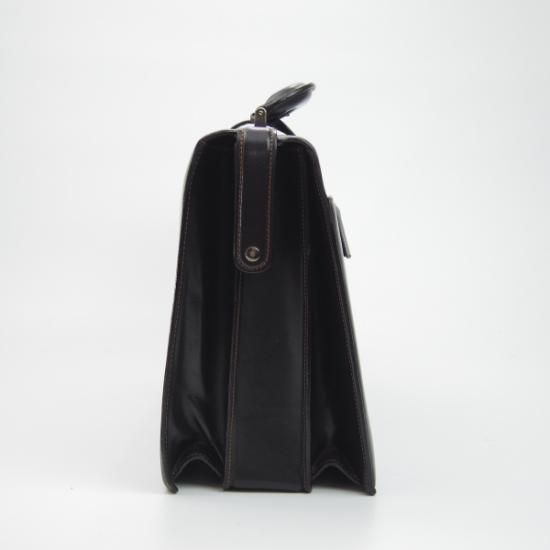 dunhill ダレスバック 本革 ビジネス バッグ 大容量 黒 【最高級】 極上☆(フランス製)ダンヒル/dunhill【高額☆レザー
