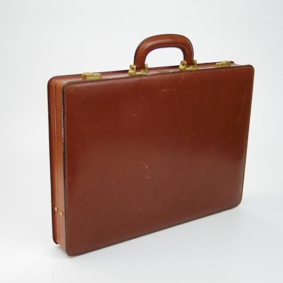 極上★ロエベ/LOEWE【★鞄】アタッシュケース/メンズ レザー ビジネス バッグ★N4847