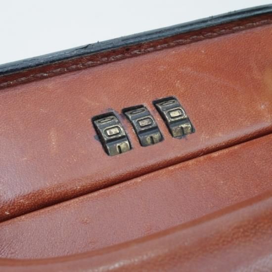 極上★ロエベ/LOEWE【★鞄】アタッシュケース/メンズ レザー ビジネス バッグ★N4847