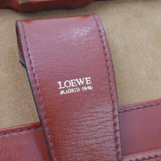 極上★ロエベ/LOEWE【★鞄】アタッシュケース/メンズ レザー ビジネス バッグ★N4847