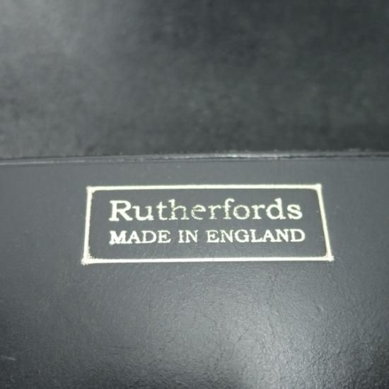 ★(英)ラザフォード/Rutherfords/ミュージックバッグ【★ブライドルレザー仕様】黒/メンズ ビジネス バッグ★N4850
