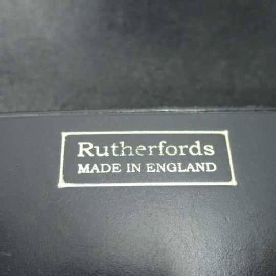 ★(英)ラザフォード/Rutherfords/ミュージックバッグ【★ブライドルレザー仕様】黒/メンズ ビジネス バッグ★N4850