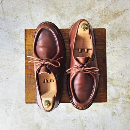 極上★パラブーツ SIZE 41【★旧ロゴ/ミカエル】マルシェソール/MICHAEL/チロリアンシューズ/Paraboot★b262