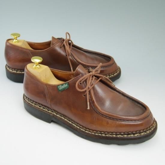 極上★パラブーツ SIZE 41【★旧ロゴ/ミカエル】マルシェソール/MICHAEL/チロリアンシューズ/Paraboot★b262