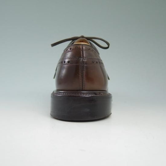 美品★チャーチ 50F【★希少!!Chelmsford/チェルムズフォード】100ラスト/4都市ロゴ/セミブローグ/Church's★b264