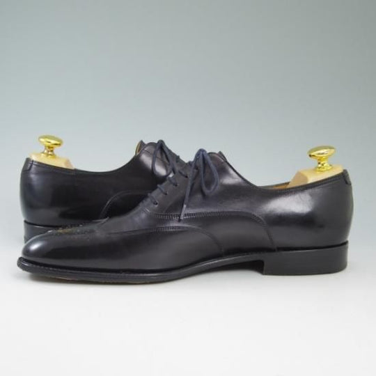 極美品★ジョンロブ製 SIZE 41.5/UK7程度【★超希少!!エルメス別注/HERMES】ミュージアムカーフ/JOHN/ウイングチップ/JOHN LOBB★b266