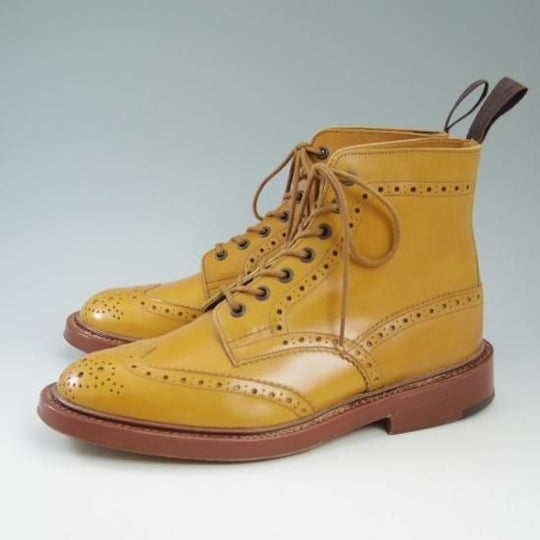 極美品★トリッカーズ SIZE 7.5【★エイコンアンティーク/M2508】MALTON/モールトン/カントリ−ブーツ/Tricker's★b269