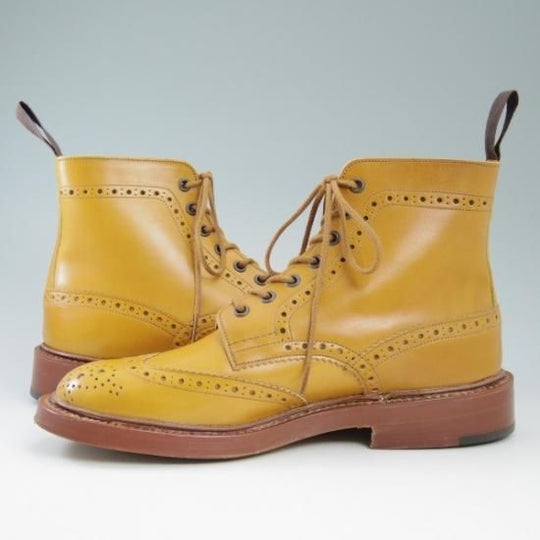 極美品★トリッカーズ SIZE 7.5【★エイコンアンティーク/M2508】MALTON/モールトン/カントリ−ブーツ/Tricker's★b269