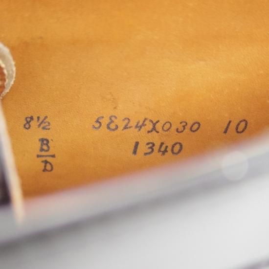 新品★オールデン 8.5D【★コードバン仕様/BEAMS別注】バリーラスト/1340/ビームス/international gallery/チャッカブーツ/Alden★b271