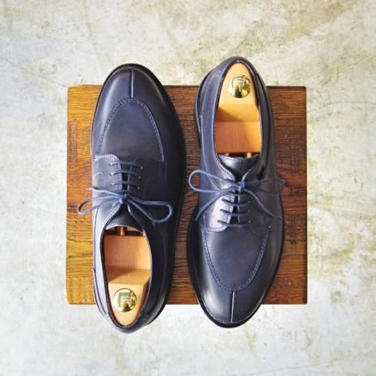 新品★パラブーツ SIZE 7【★ネイビー色/AVIGNON/アヴィニョン】グリフソール/Uチップ/Paraboot★b275