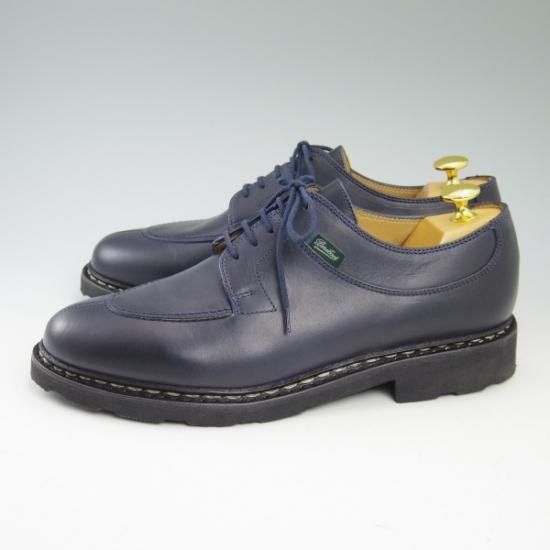 新品★パラブーツ SIZE 7【★ネイビー色/AVIGNON/アヴィニョン】グリフソール/Uチップ/Paraboot★b275