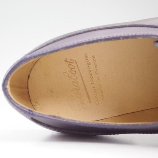 新品★パラブーツ SIZE 7【★ネイビー色/AVIGNON/アヴィニョン】グリフソール/Uチップ/Paraboot★b275