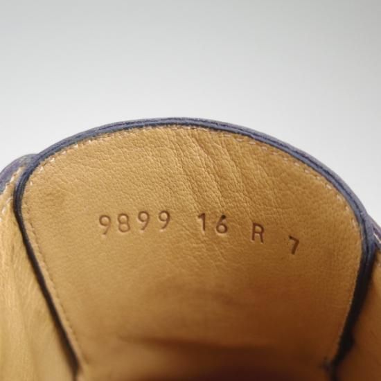 新品★パラブーツ SIZE 7【★ネイビー色/AVIGNON/アヴィニョン】グリフソール/Uチップ/Paraboot★b275