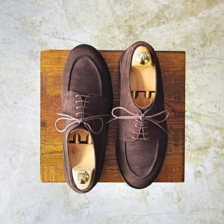 美品★パラブーツ SIZE 5【★希少!!ドレス仕様シャンボード/CHAMBORD】アクティブソール/Uチップ/Paraboot★b276