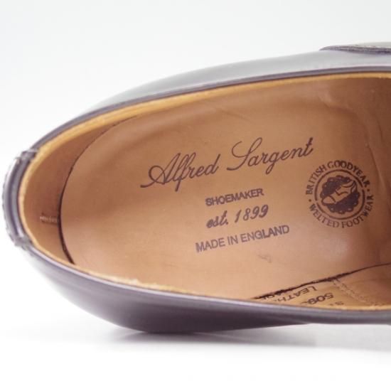 極美品★(英)アルフレッドサージェント UK6【★ストレートチップ】サージェント/Alfred Sargent★b277