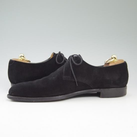 極上★クロケット&ジョーンズ 8D【★定価10万円前後/ハンドグレードライン/BATEMAN】スエード/プレーントゥ/Crockett&Jones★b278