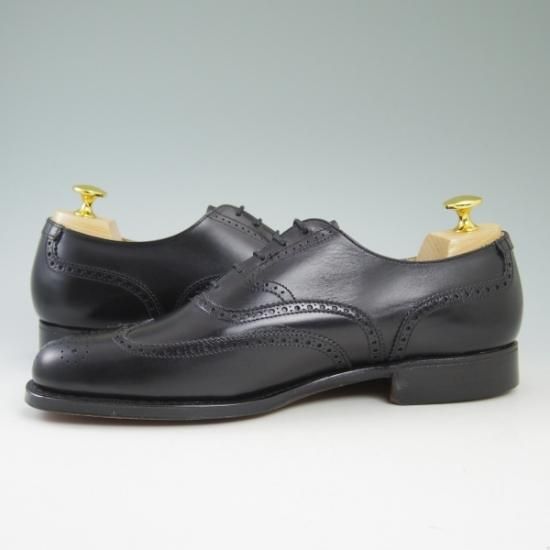 新品★クロケット&ジョーンズ UK7/US7.5E【★ブルックスブラザーズ別注品】Peal&co/BROOKS BROTHERS/フルブローグ/Crockett&Jones★b279