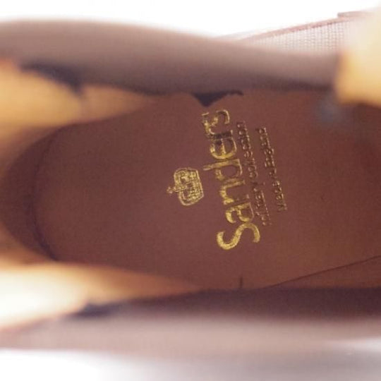 新品★サンダース SIZE 7【★コマンドソール/9921R1】hi top chelsea boot/ポリッシュカーフ/サイドゴアブーツ/SANDERS★b282