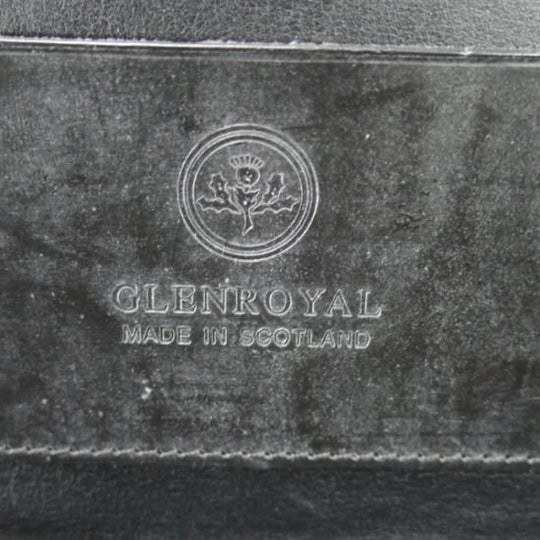 美品★グレンロイヤル【★推定15〜20万円程度/アタッシュケース】黒/メンズ ビジネス バッグ/GLENROYAL★N4865