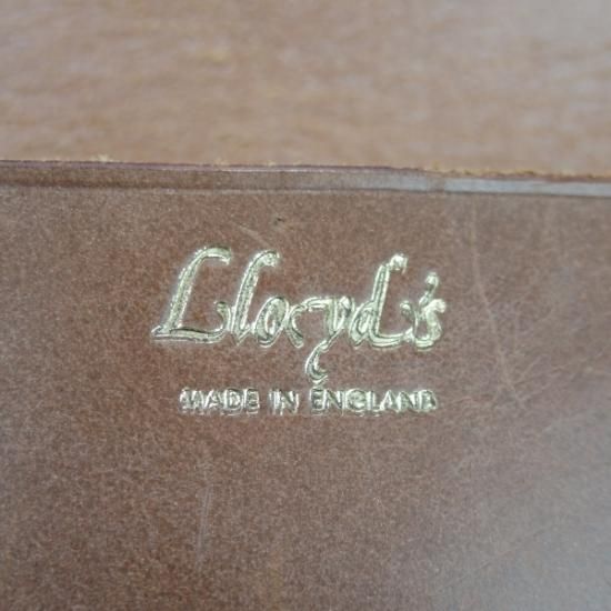 美品★(英)Lloyd's/ロイズラゲッジ/ミュージックバッグ【★ブライドルレザー仕様】メンズ ビジネス バッグ/ロイドフットウェア/ロイド★N4868