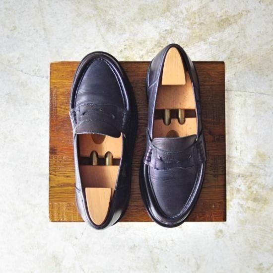 パラブーツ(Paraboot) ローファー サイズ5 極上☆パラブーツ SIZE 5【☆ネイビー色/NUIT/ランス/REIMS