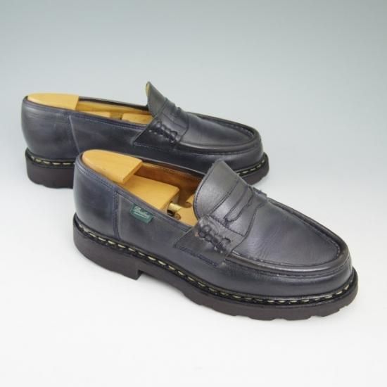 パラブーツ ランス　ネイビー　UK6.5 中古 極上☆パラブーツ SIZE 5【☆ネイビー色/NUIT/ランス/REIMS