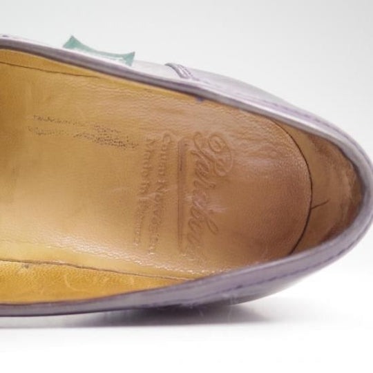 極上★パラブーツ SIZE 5【★ネイビー色/NUIT/ランス/REIMS】リスレザー/マルシェソール/コインローファー/Paraboot★b308