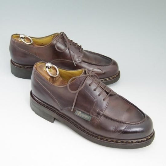 極上★パラブーツ SIZE 7【★超希少!!/旧ロゴ/シャンボード】CAFE/カフェ/リスレザー/CHAMBORD/TEXソール/Uチップ/Paraboot★b287