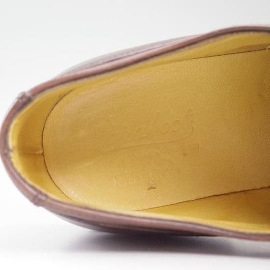 極上★パラブーツ SIZE 7【★超希少!!/旧ロゴ/シャンボード】CAFE/カフェ/リスレザー/CHAMBORD/TEXソール/Uチップ/Paraboot★b287