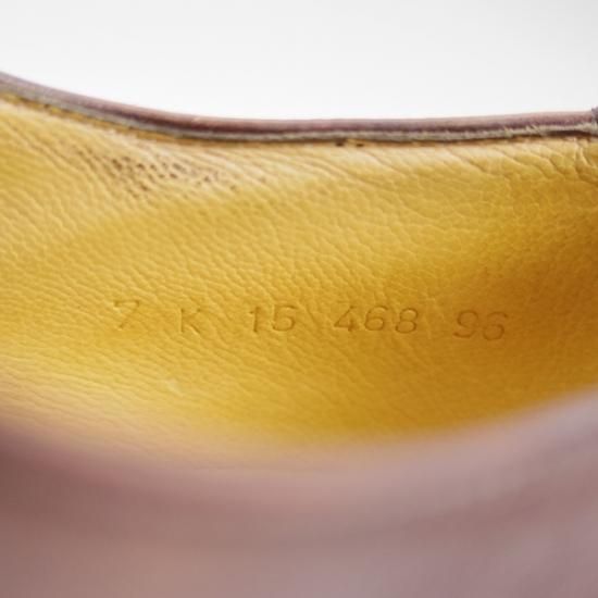 極上★パラブーツ SIZE 7【★超希少!!/旧ロゴ/シャンボード】CAFE/カフェ/リスレザー/CHAMBORD/TEXソール/Uチップ/Paraboot★b287