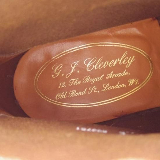 美品★クロケット&ジョーンズ 7E 【★(英)ジョージクレバリー別注品/GEORGE CLEVERLEY】318ラスト/チャッカブーツ/Crockett&Jones★b289