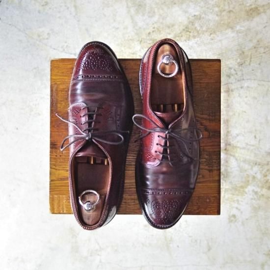 Alden オールデン　7ハーフD 極上☆オールデン 7D【定価￥138,600-☆コードバン仕様/990】バリー