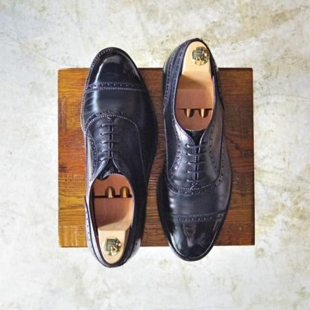 極上★オールデン 8D 【★ユナイテッドアローズ別注/UNITED ARROWS】98767/クォーターブローグ/Alden★b295