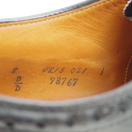 極上★オールデン 8D 【★ユナイテッドアローズ別注/UNITED ARROWS】98767/クォーターブローグ/Alden★b295