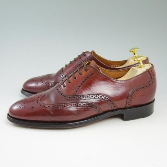 ★(米)ボストニアン 8.5D【★コードバン仕様/上級CROWN WINDSOR】フルブローグ/23608/BOSTONIAN★b296