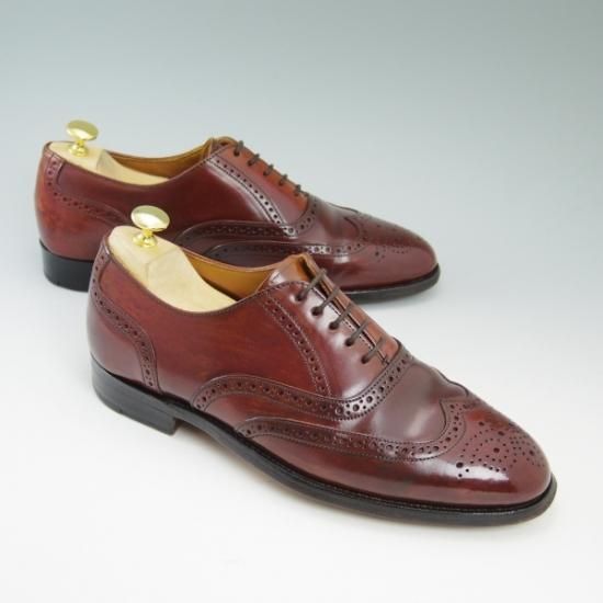 ★(米)ボストニアン 8.5D【★コードバン仕様/上級CROWN WINDSOR】フルブローグ/23608/BOSTONIAN★b296