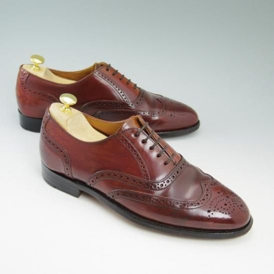 ★(米)ボストニアン 8.5D【★コードバン仕様/上級CROWN WINDSOR】フルブローグ/23608/BOSTONIAN★b296