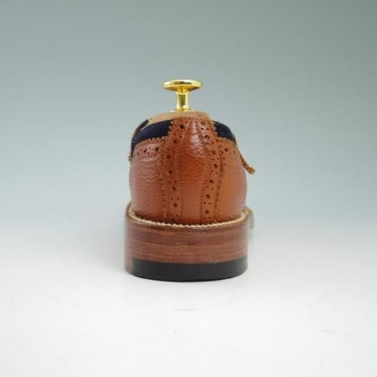 極美品★ユケテン(レディース) US4.5【★カーフ×スエード コンビ仕様】バックル付き スリッポン/YUKETEN★b299