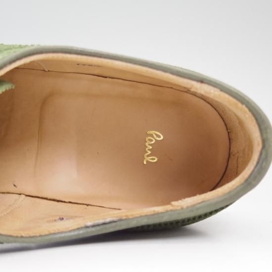 極美品★チーニー 7E 【★ポールスミス別注品/Paul Smith】スエード/フルブローグ/175ラスト/CHEANEY★b301