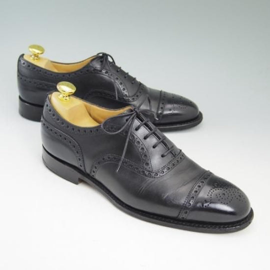 極上★チャーチ 70F/UK7 【★ディプロマット/DIPLOMAT】173ラスト/5都市ロゴ/セミブローグ/Church's★b303