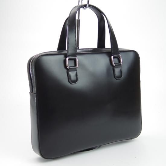 極美品★【★伊製】ブルックスブラザーズ/BROOKS BROTHERS/ブリーフケース/黒/メンズ ビジネス バッグ★N4871